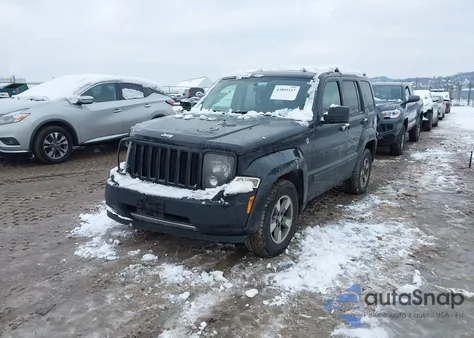 2008 Jeep Liberty Sport из США, поврежденный, VIN 1J8GN28K08W270526